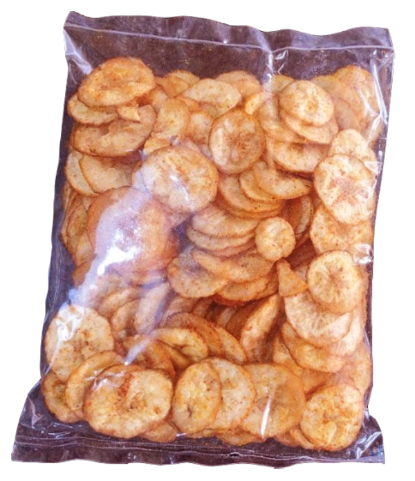 Banana Chips Lal Mirch, Fariyali, Made In Groundnut Oil - 100 gms
